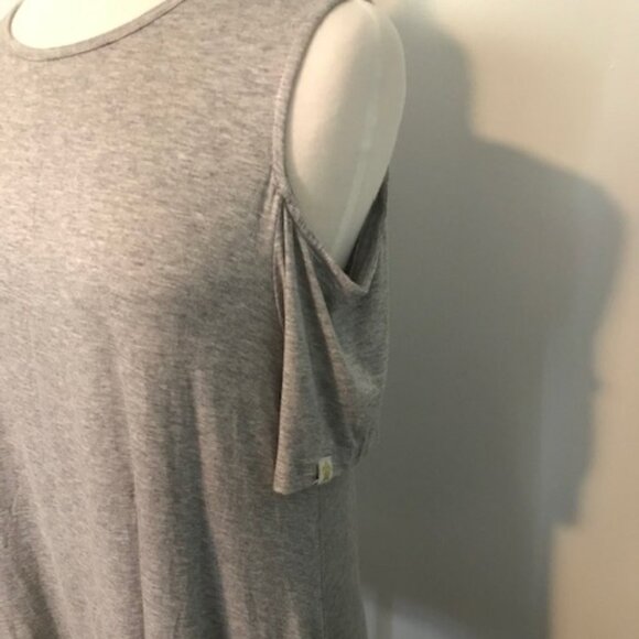 Simply Southern Peek a boo Gray Jersey M - Picture 2 of 3